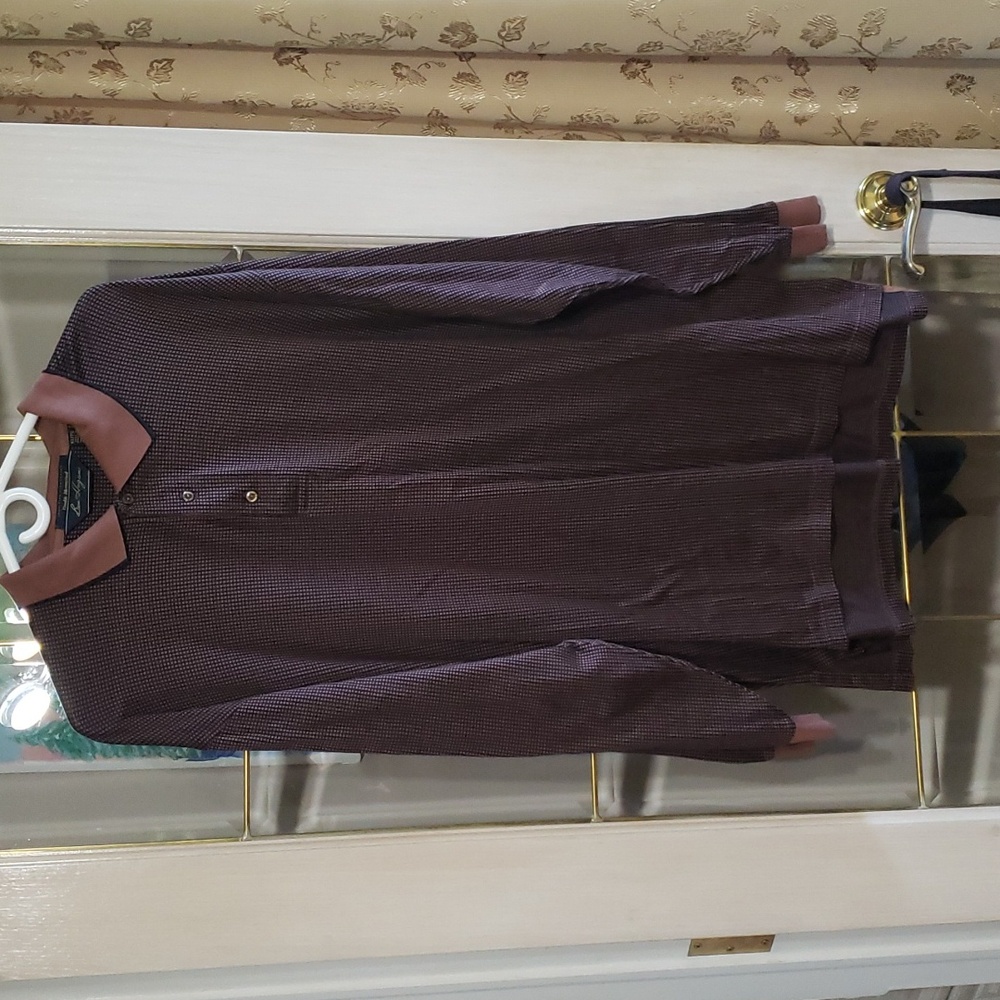 Ben Hogan Long Sleeve Brown Shirt 9 XLITG